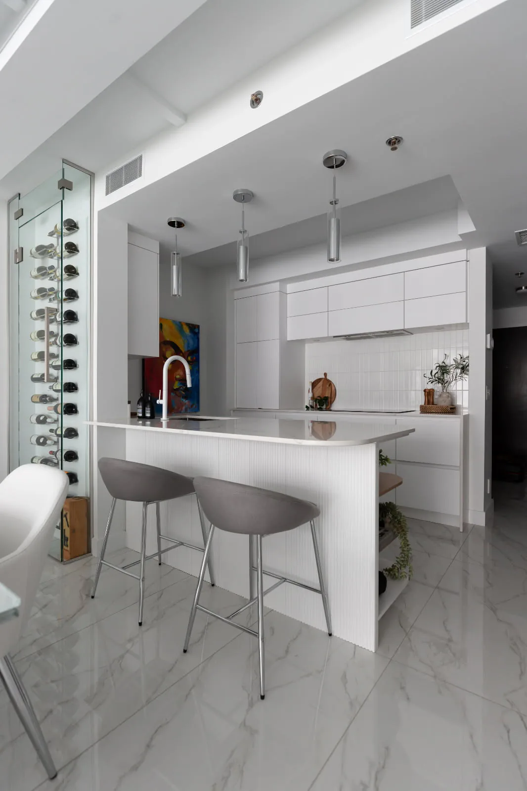 Condo rénové clé en main, cuisine et aire ouverte